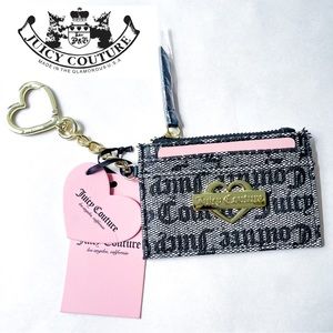 NWT Juicy Couture Monogram card wallet